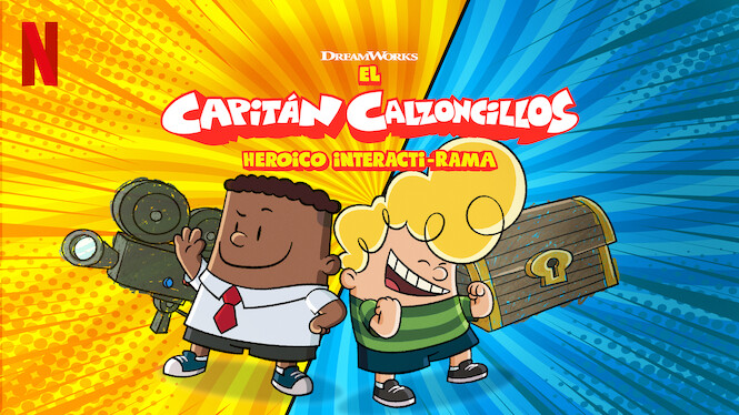 El Capitán Calzoncillos heroico interacti-rama